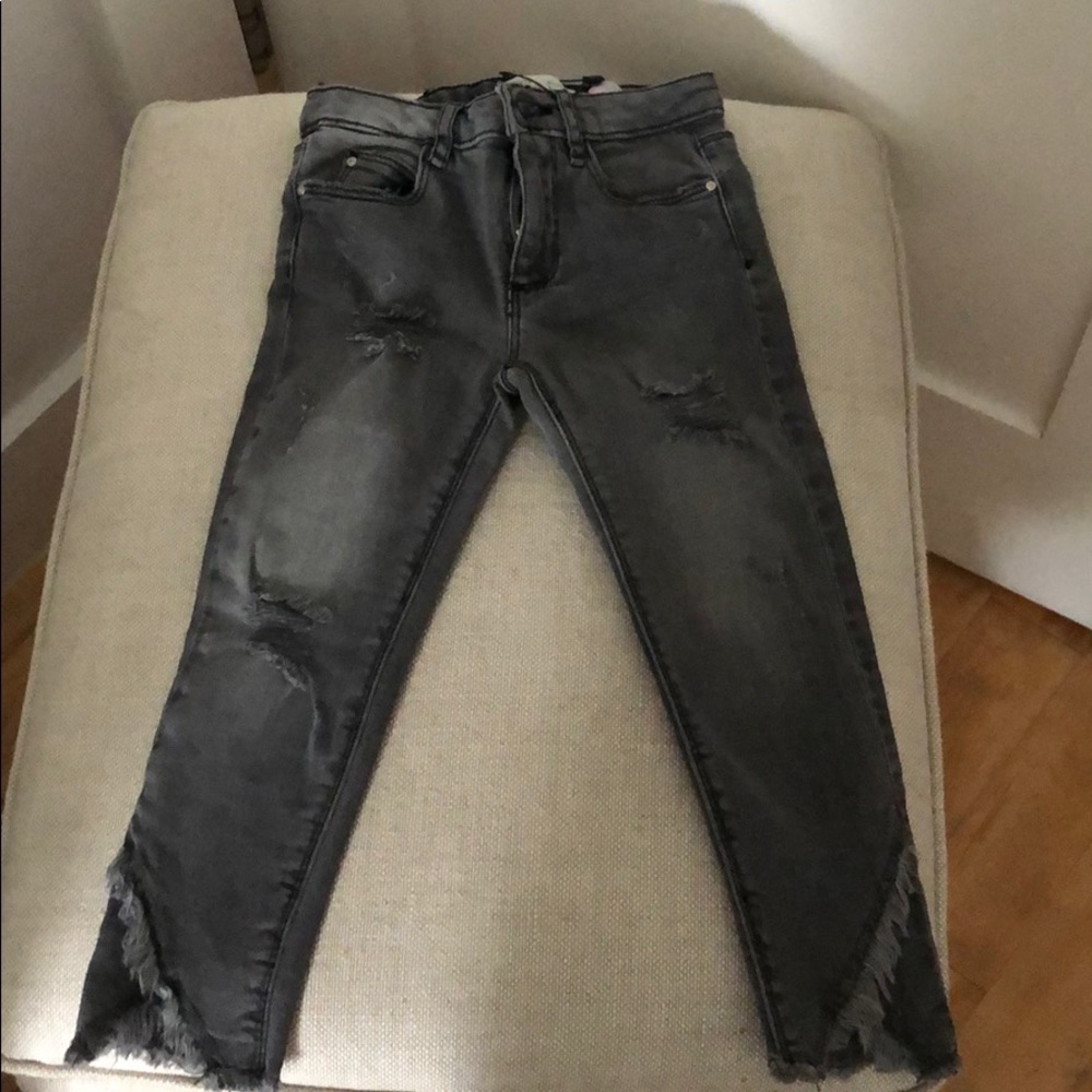 Zara girls size 5 jeans
